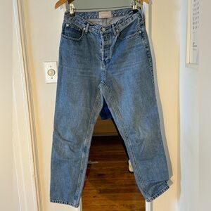 Everlane cheeky pants. Medium blue